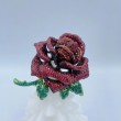 Large Red Rose Brooch